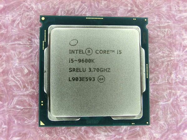 CPU Intel Core i5-9600K 中古動作品