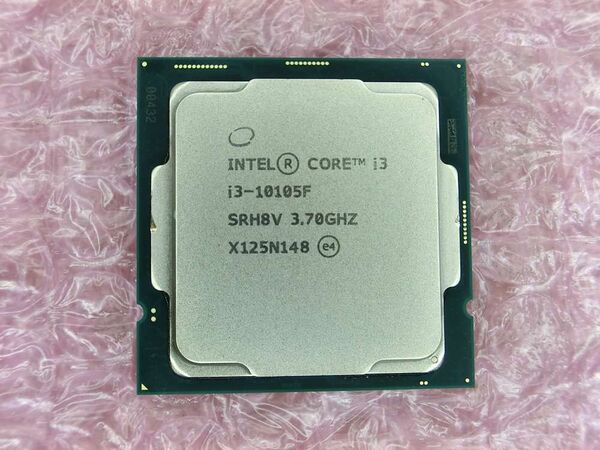 CPU Intel Core i3-10105F 中古動作品
