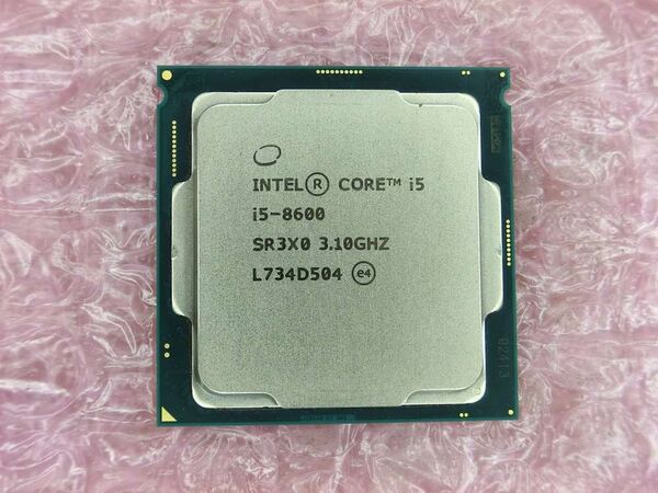 CPU Intel Core i5-8600 中古動作品