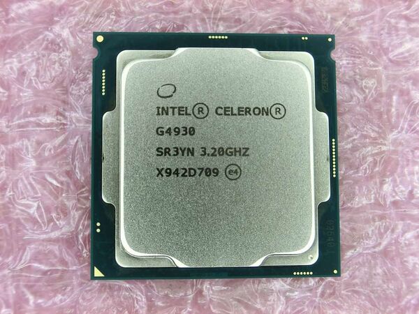 CPU Intel Celeron G4930 中古動作品