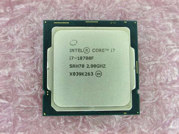 CPU Intel Core i7-10700F 中古動作品
