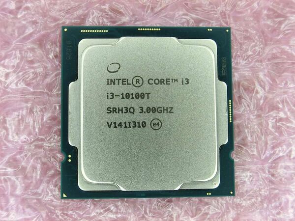 CPU Intel Core i3-10100T 中古動作品