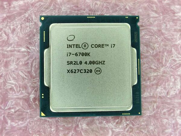 CPU Intel Core i7-6700K 中古動作品 25a4