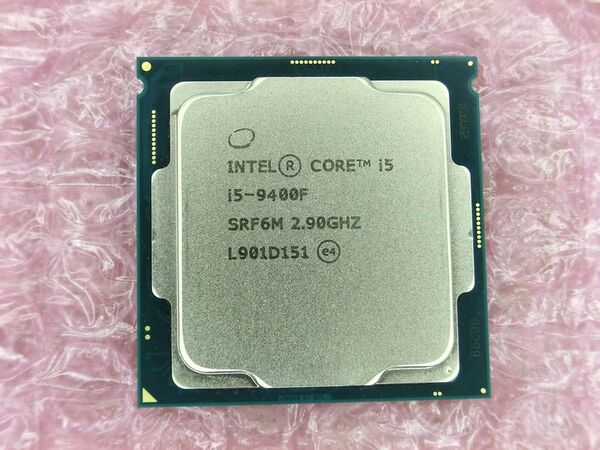 CPU Intel Core i5-9400F 中古動作品