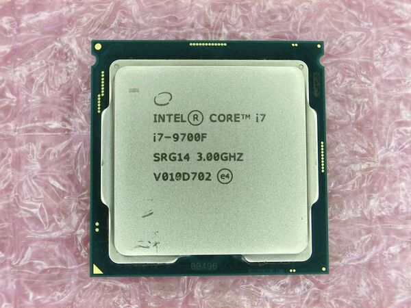 CPU Intel Core i7-9700F 中古動作品 25a15