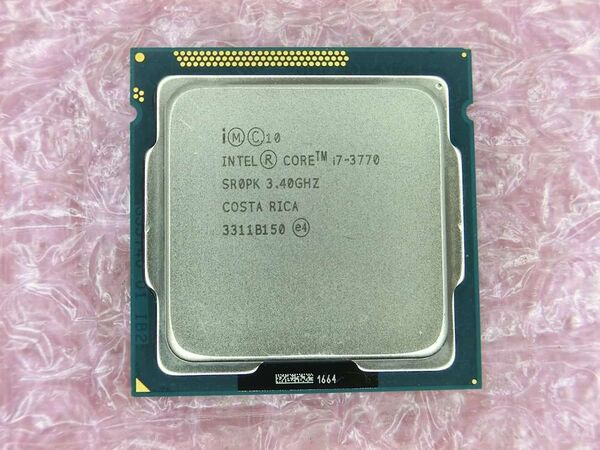 CPU Intel Core i7-3770 中古動作品