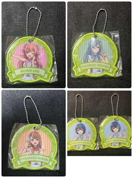 プロセカ カプセルワッペンチャームコレクションvol.2 桐谷遥 桃井愛莉 花里みのり 日野森雫