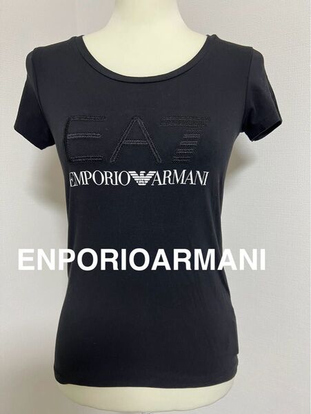 EMPORIO ARMANI エンポリオアルマーニ Tシャツ ブラックS