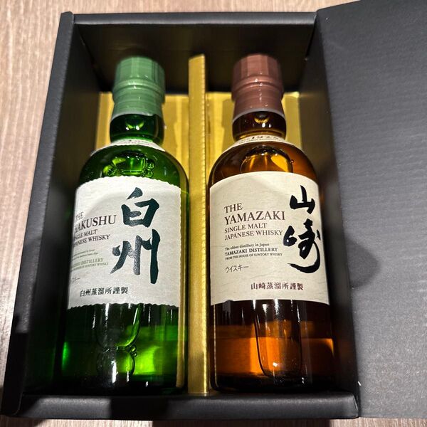 山崎 ウイスキー ミニボトル 白州 山崎 SUNTORY サントリー ウイスキー
