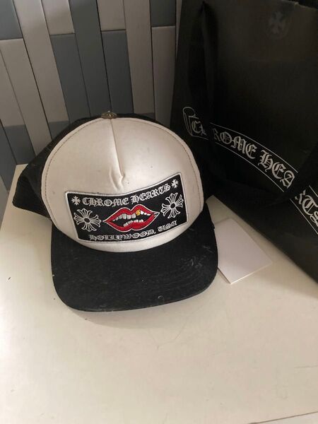 鑑定後発送可 クロムハーツ CHOMPER TRUCKER CAP