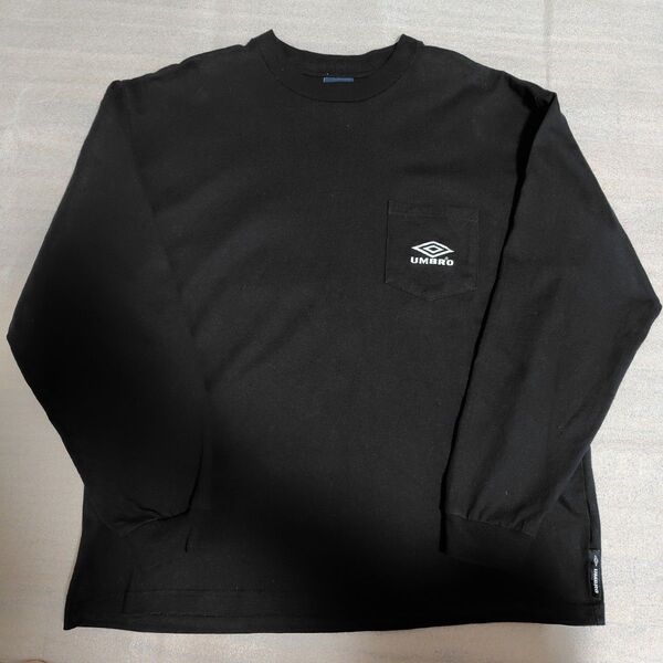 FREAK'S STORE×UMBRO ブラック 長袖カットソー