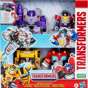 Transformers Heroes vs Villains 4体セット