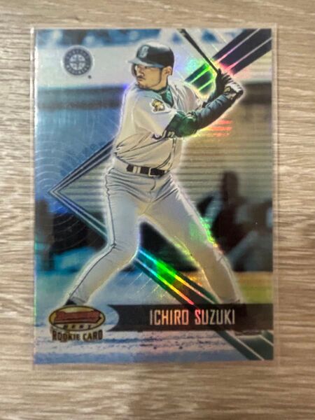 2001 topps Bowman's BEST イチロー ルーキー RC マリナーズ REFRACTOR 2999シリアル