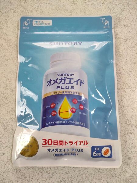 【サントリー】オメガエイドPLUS (30日分 180粒) 新品 未開封