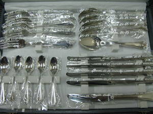 AZUMA/azuma*en Press *20pcs dinner set (5 customer for )*18-18 stainless steel * unused storage goods 