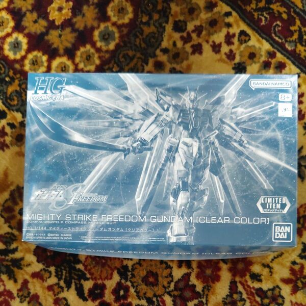 HG 1/144 マイティーストライクフリーダムガンダム ガンダムベース限定クリアモデル 同梱割引あり
