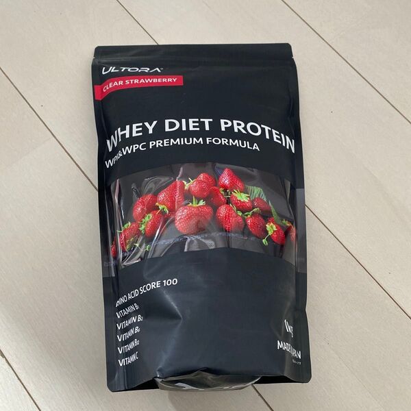 WHEY DIET PROTEIN 1kg クリアストロベリー風味