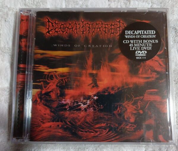 DECAPITATED / Winds of Creation 限定盤 CD+DVD テクニカル・デスメタル