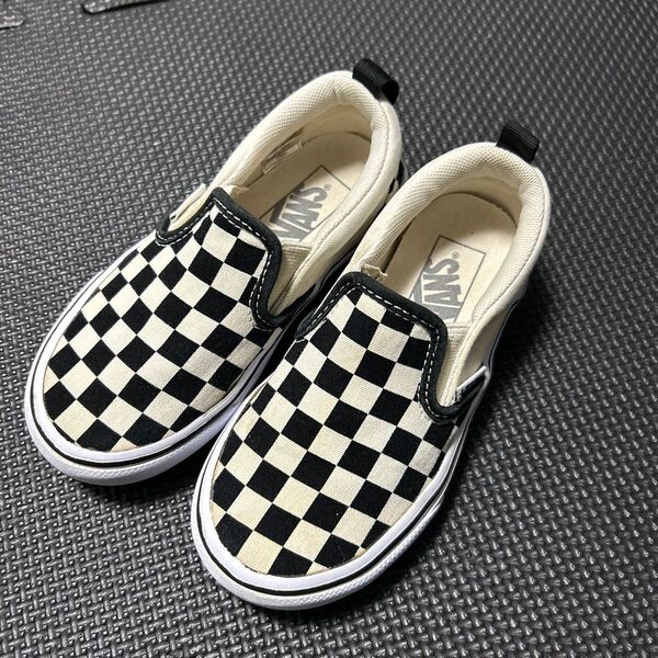 VANS バンズ チェッカー スリッポン 17㎝