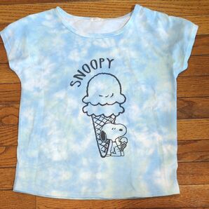 スヌーピー Tシャツ 150センチ シミあり