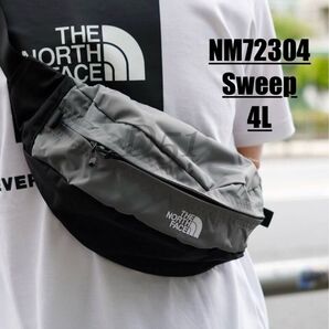 ★新品★The North Face★Sweep★ノースフェイス★スウィープ★グレー×ブラック★NM72304 ボディバッグ