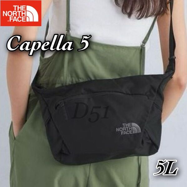 ★新品★The North Face★Caplla 5★ノースフェイス★カペラ5★ブラック★ショルダーバッグ★NM72353