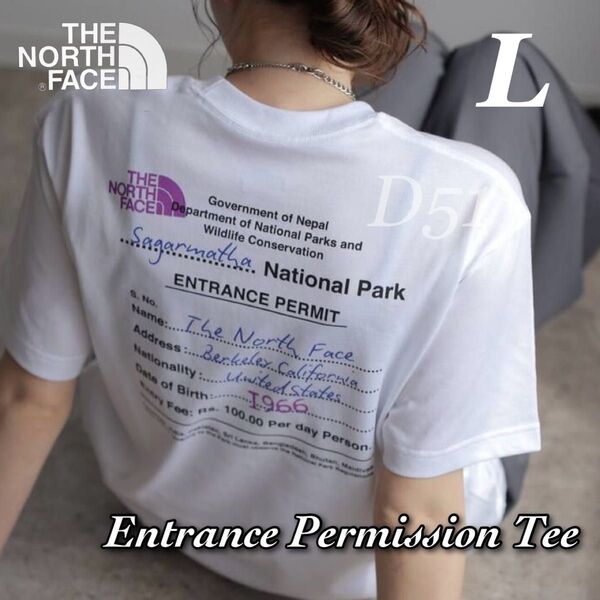 【L】新品★The North Face★ノースフェイス★エントランスパーミッション★半袖 Tシャツ NT32340 32439