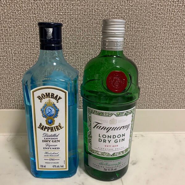ボンベイ・サファイア & タンカレー ドライジンセット 750ml