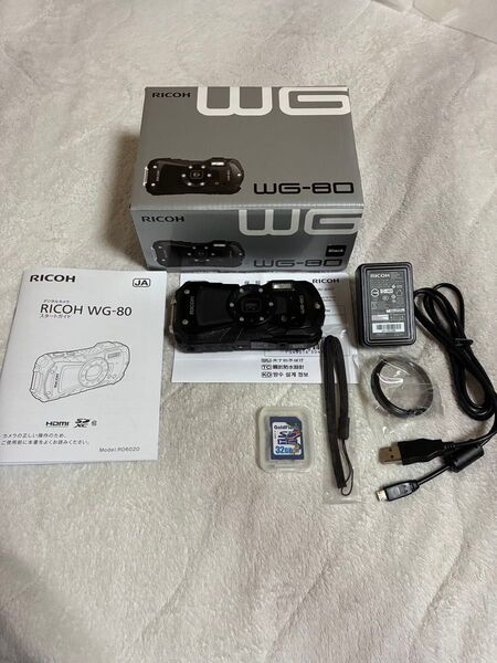 【美品】WG-80 デジタルカメラ RICOH