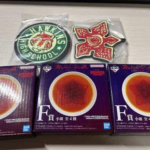 一番くじ ストレンジャーシングス F賞 小皿 H賞 ラバーコースター