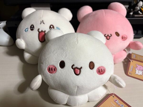 らぶいーず おてのりましゅもっちぬいぐるみ 全3種 まとめ売り