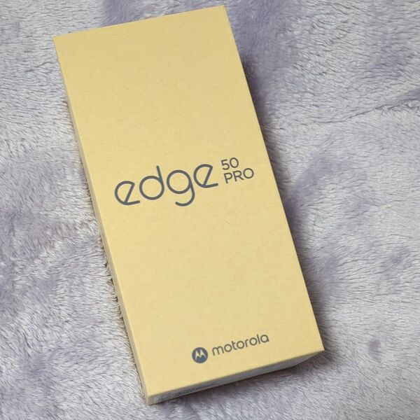 motorola edge 50 pro 6.7インチ メモリー12GB ストレージ256GB ブラックビューティ SIMフリー