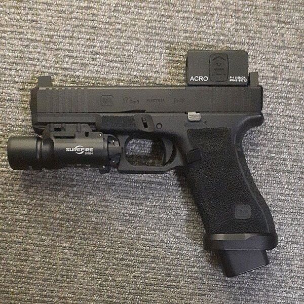 東京マルイ・GLOCK17Gen5MOS【デトネーター製スライド】フルカスタム