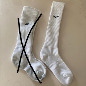バレーボールソックスミズノ 美品