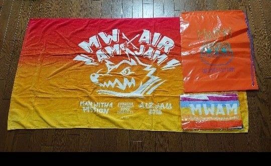 マンウィズ ダイナマイトタオル&マフラータオル&ビニールバッグ