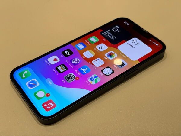 iPhone 13 128GB ミッドナイト SIMフリー、動作確認済み! 一部訳あり品