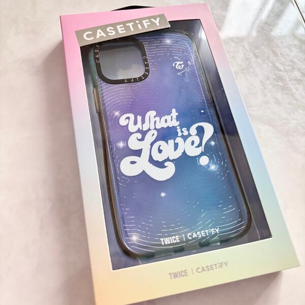 TWICE CASETiFY iPhone12 pro ケース What is Love? 箱付き
