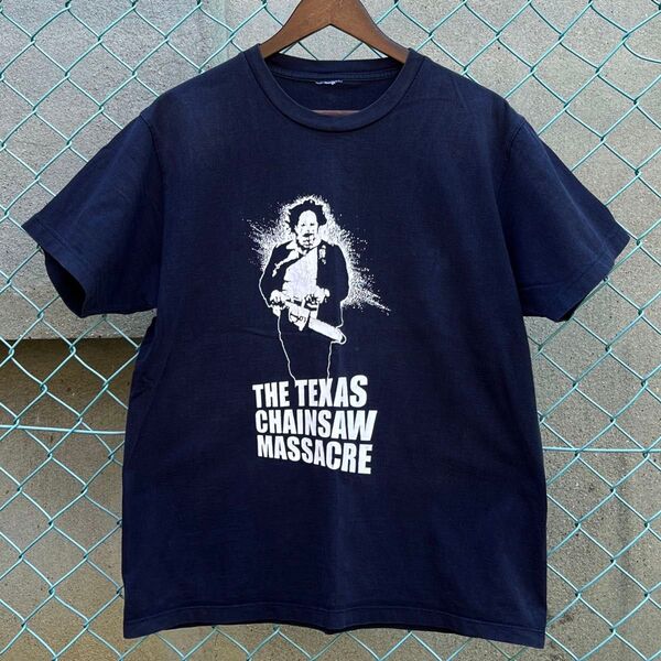 ホラー映画Tシャツ 悪魔のいけにえ The Texas Chain Saw Massacre ヴィンテージ Vintage