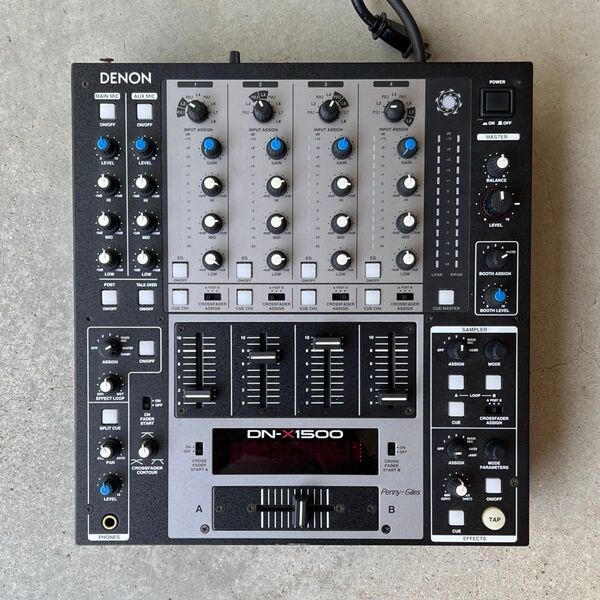DN-X1500 デノン DENON 高音質デジタル 4ch DJミキサー