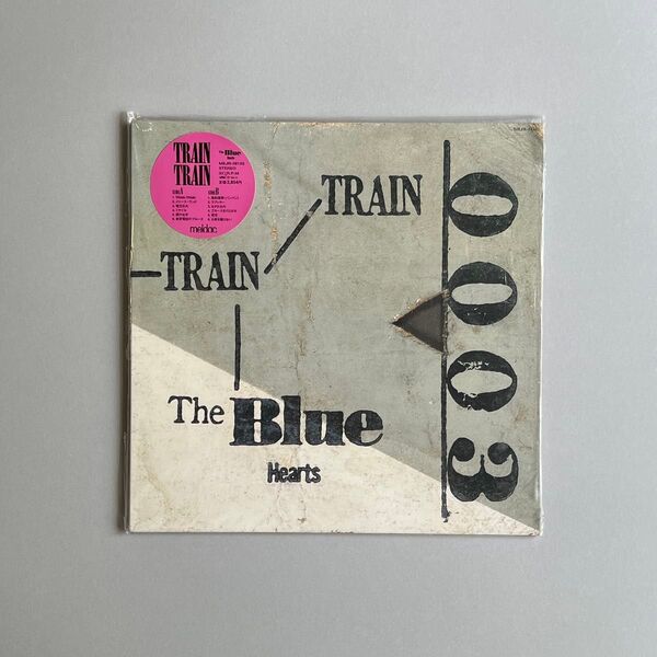 【アナログ盤 レコード】ザ・ブルーハーツ The Blue Hearts Train-Train 3rdアルバム2000年 再発盤