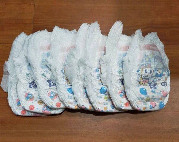 マミーポコ おやすみパンツ Mサイズ 8枚セット 夜用おむつ