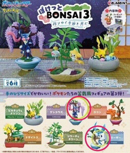 ☆ポケモン リーメント ぽけっとBONSAI 3☆