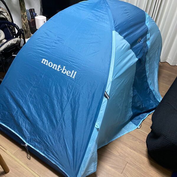 mont-bell モンベル テント アウトドア 登山 クロノスドーム1型 中古 ブルー キャンプ ツーリング