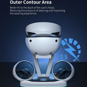 急速充電 充電スタンド ZYBER PSVR2のコントローラー対応