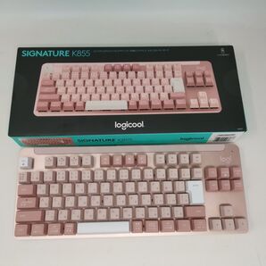 【人気のローズ】Logicool SIGNATURE ワイヤレスキーボード K855RO