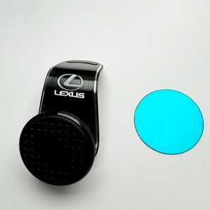 新品》レクサス マグネット式 首振り スマホホルダー