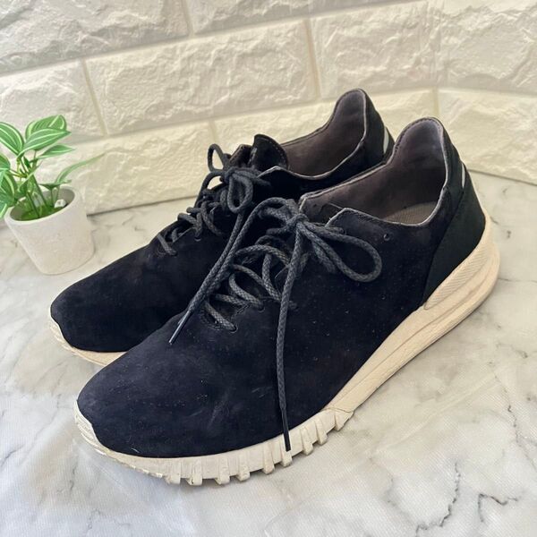 オニツカタイガー ONITSUKA TIGER SAMSARA LO 黒 スニーカー スエード 25.5cm