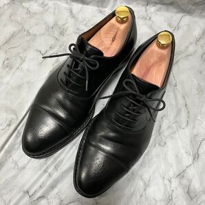 ジャランスリワヤ ストレートチップ 98321 7 25.5cm ビジネスシューズ ブラック 革靴 レザー