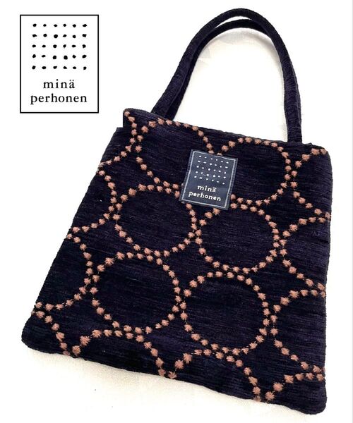 ★mina perhonen ミナペルホネン タンバリン ミニバッグ