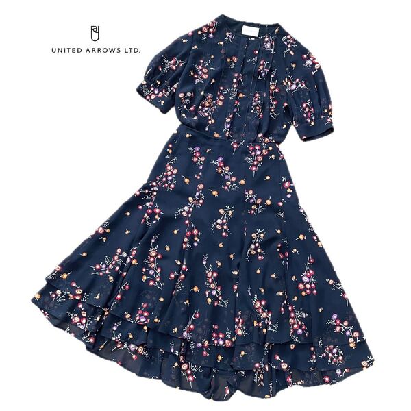 ★UNITED ARROWS ユナイテッドアローズ UBCS フラワープリントセットアップ